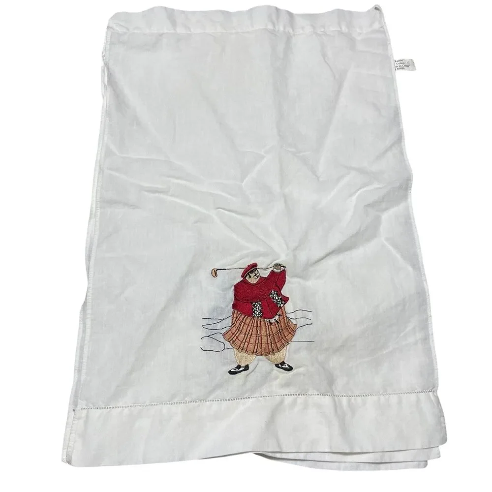 Set of Three Vintage‎ Embroidered Hand Towels